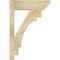 Ekena Millwork Merced Slat Rough Sawn Outlooker, Douglas Fir, 6"W x 18"D x 26"H OUT06X18X26MRC06RDF - alternate 2